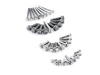 Genuine BMW Genuine BMW Set Of Alu. Screws Short Eng - 11110411131 11110411131 View 1