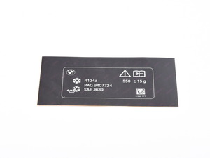 LABEL, COOLANT
