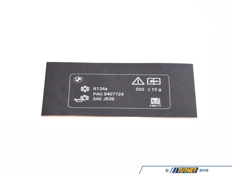0626ページ 71236992777 - LABEL, COOLANT | Turner Motorsport