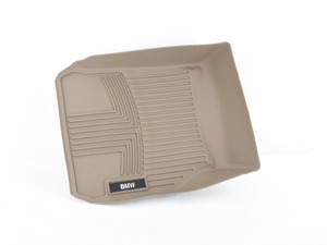 Genuine BMW All Weather Rubber Floor Mats - Beige - F30