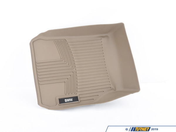 Genuine BMW Genuine BMW All Weather Rubber Floor Mats - Beige - F30 82112317870