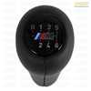 Genuine BMW Manual BMW Shift Knob - M Logo Weighted Anatomic - with 6 Speed Pattern 25117896884 View 7