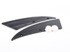 Turner Motorsport Delrin Carbon Splitter Skid Plates - 17" 013770TMS03KT View 2