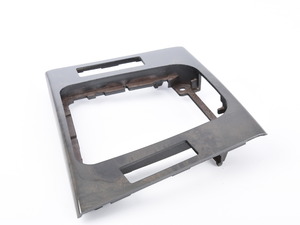 Genuine BMW Center Console Trim - Poplar Wood - E46 323Ci 325Ci 328Ci 330Ci