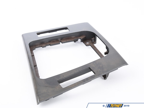 Genuine BMW Genuine BMW Center Console Trim - Poplar Wood - E46 323Ci 325Ci 328Ci 330Ci 51167145598