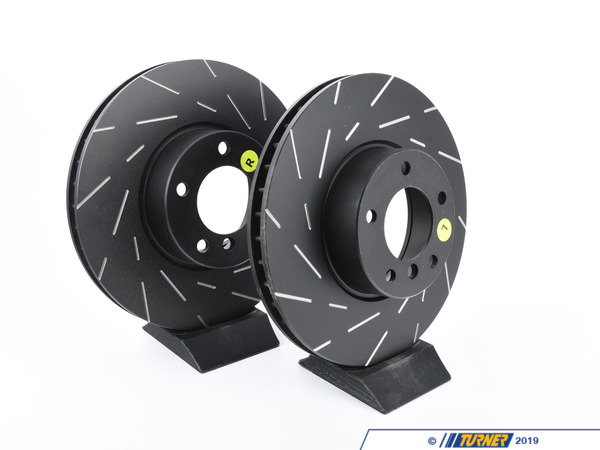 EBC Front Slotted Brake Rotors - Pair USR1131