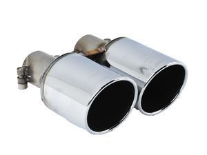 MINI R52/R53 02-06 Cooper S Supersprint Exhaust Tips (2x80mm, Rolled Edge)