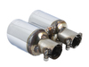 Supersprint MINI R52/R53 02-06 Cooper S Supersprint Exhaust Tips (2x80mm, Rolled Edge) 830626 View 2