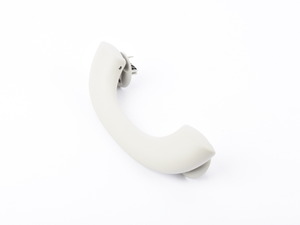 Genuine MINI Grab Handle, Front Satellite Grey - 51167367784