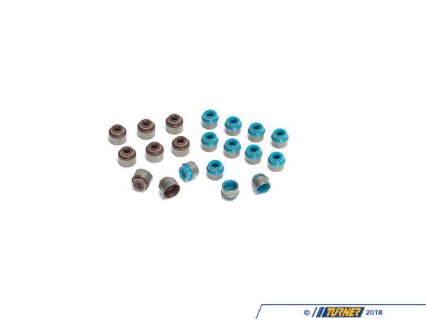 Supertech Valve Stem Seals "Viton Seals" - Priced Each - Set Of 16  vsi-m6eKT