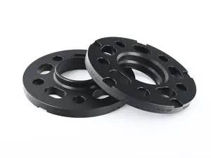 12.5mm Big Pad Wheel Spacers - Black (Pair)