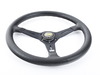 OMP OMP Sand Racing Steering Wheel - 380mm | Black Polyurethane OD/2031 View 2