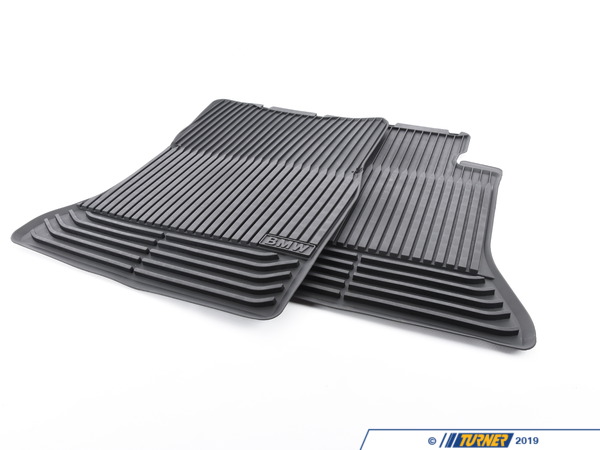 Genuine BMW Black Genuine BMW All-Weather Mat - Front - F07 Xdrive 51472152348