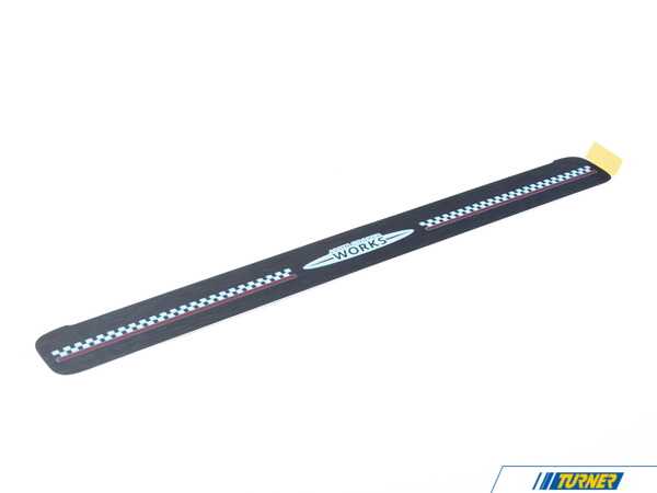 Genuine MINI FRONT ENTRANCE COVER 51775A393F4