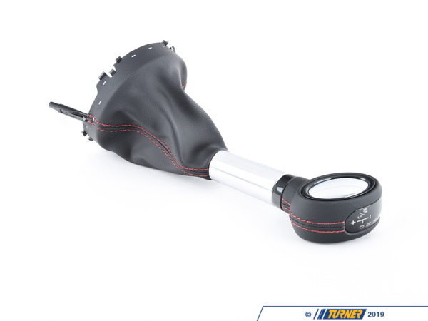Genuine MINI JCW Automatic Gear Shift Knob - Leather Sport Automatic 61319391194