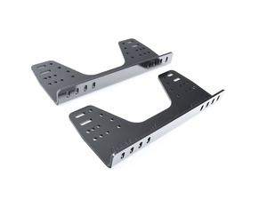 OMP Alluminum low brackets - 16 holes | Black
