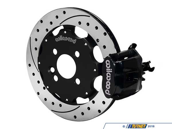 Wilwood Wilwood Dynapro Radial4 / MC4 Rear Kit 11.75 Drilled Black 140-10885-D