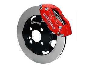 Wilwood Dynapro 4 Piston Radial Front Kit 12.19in Red