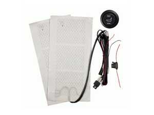 Single Seat Heater W/ Illumined 3 Position Switch  
