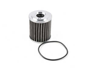 K&P Engineering High Performance Stainless Steel Micronic Oil Filter w/ Machine Finished End Caps