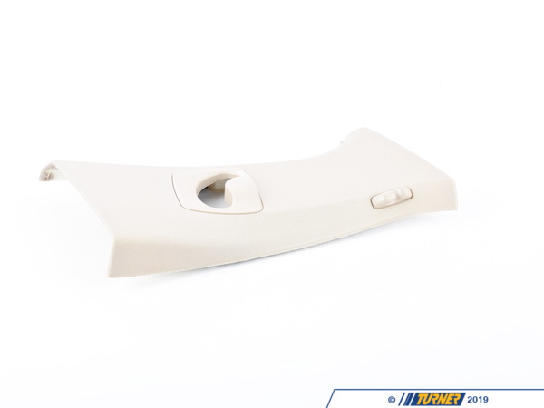 Genuine BMW Genuine BMW Cover, B-Column Upper Right Oyster - 51437358984 - F10 51437358984