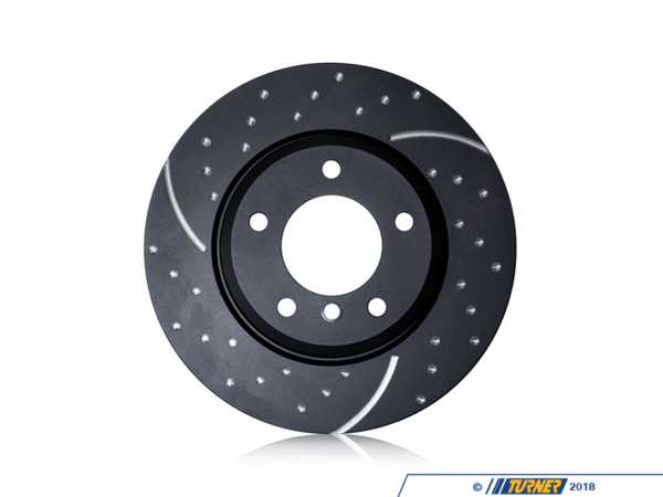 EBC Front Brake Rotors EBC EBC Slotted And Dimpled - Pair 12.08" (307x24) GD2043