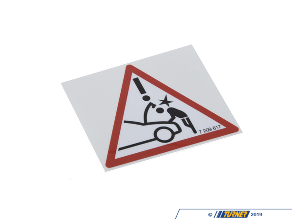 Genuine BMW Genuine BMW Notice, Safety Catch - 71217209617 71217209617