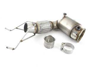 Downpipe With High Flow Catalytic Converter - OEM Exhaust Fitment F54-F57 MINI Cooper S/JCW