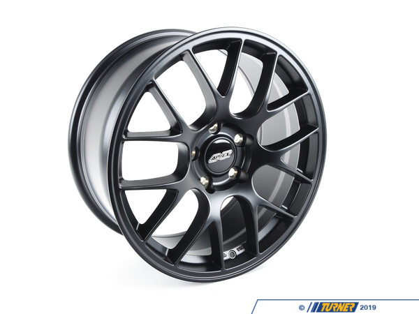 APEX Wheels APEX EC-7 18x8.5" ET45 Satin Black Wheel (Profile 1) EC71885ET45SMBK