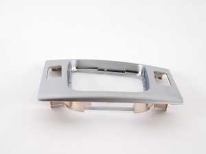 Genuine BMW Shifter Trim - Matte Chrome - E46 330Ci 328Ci 325Ci 323Ci