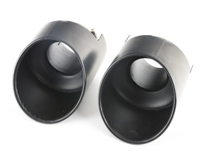 Endpipe Kit Right - Left "Black" O 120 For Ford Focus RS Mk3