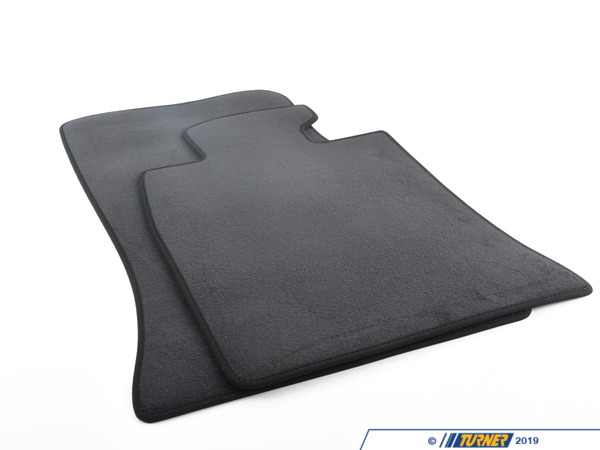 Genuine MINI Genuine MINI Black Floor Mat Carpet Set - Front - R55 R56 R57 R58 R59 51477324823