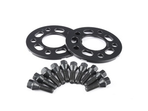 Turner Black Wheel Spacer & Bolt Kit - 7.5mm - G11, G30, I01, I12, F48, F90