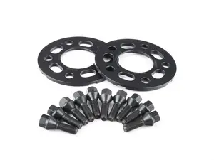 Turner Black BMW 7.5mm Front Wheel Spacer and Bolt Kit - E24, E28, E30 M3, E31, E32, E34, E36, E38, E46, Z3, Z4