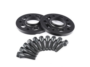 Turner Motorsport 12.5mm Black Wheel Spacer & Bolt Kit