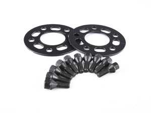 Turner Motorsport Black Wheel Spacer & Bolt Kit - 5mm