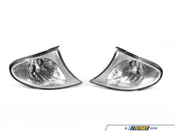 Depo Depo Clear With Chrome Housings Corner Assembly Pair - E46 Sedan (09/2001+) 4441511PXUE7