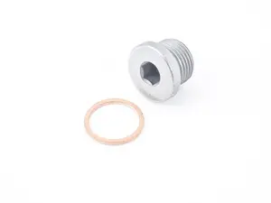 Genuine BMW Oil Drain Plug with Sealing Washer - N62 N63 4.4L 4.8L