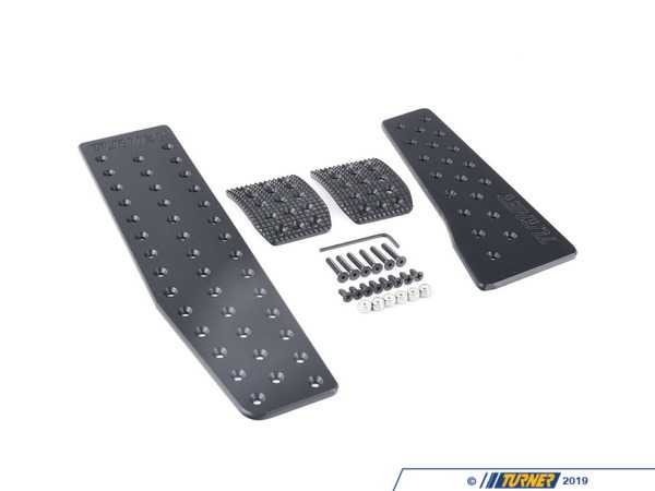 Turner Motorsport BMW E46 Turner Performance Complete Pedal Set - Manual Transmission tms-e46-dp-blkKT