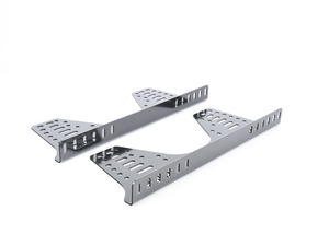 OMP Steel tall brackets - 36 holes | Black