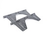 OMP OMP Steel tall brackets - 36 holes | Black HC/923 View 2