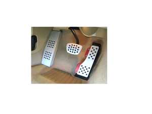 Rennline 3-Piece Pedal Set - Black