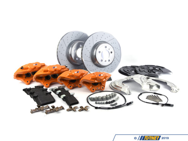 Genuine BMW M Performance BMW Performance Brake Kit - Orange F2X F3X 34112450470