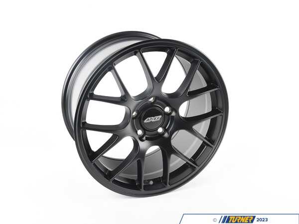 APEX Wheels APEX EC-7 18x9.5" ET58 Satin Black Wheel 20.65lbs EC71895ET58SMBK
