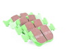 EBC GreenStuff Performance Brake Pad Set DP2870 View 1