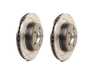 DBA DBA Rear T2 Street Slotted Brake Rotors - Pair 10.19" (259x10) 543sKT View 1