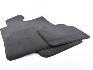 Genuine BMW Carpeted Floor Mat Set - Anthracite - F30 F31 F80