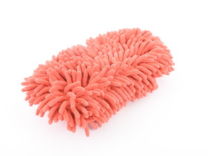 Microfiber Car Wash Sponge - Red