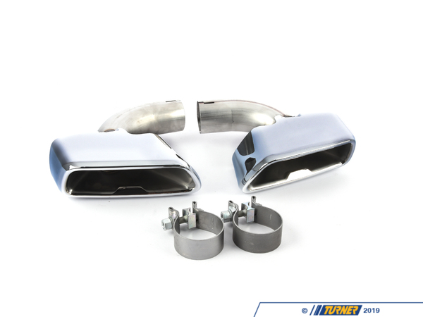 Genuine BMW M Performance Genuine BMW M Performance Chrome Exhaust Tips - G30 530i/i xDrive 540i/i xDrive - (NO LONGER AVAILABLE) 18302444529