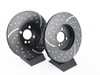 EBC MINI R53 R56 Front Brake Rotors EBC Slotted And Dimpled - Pair 11.57" (294x22) GD1488 View 3